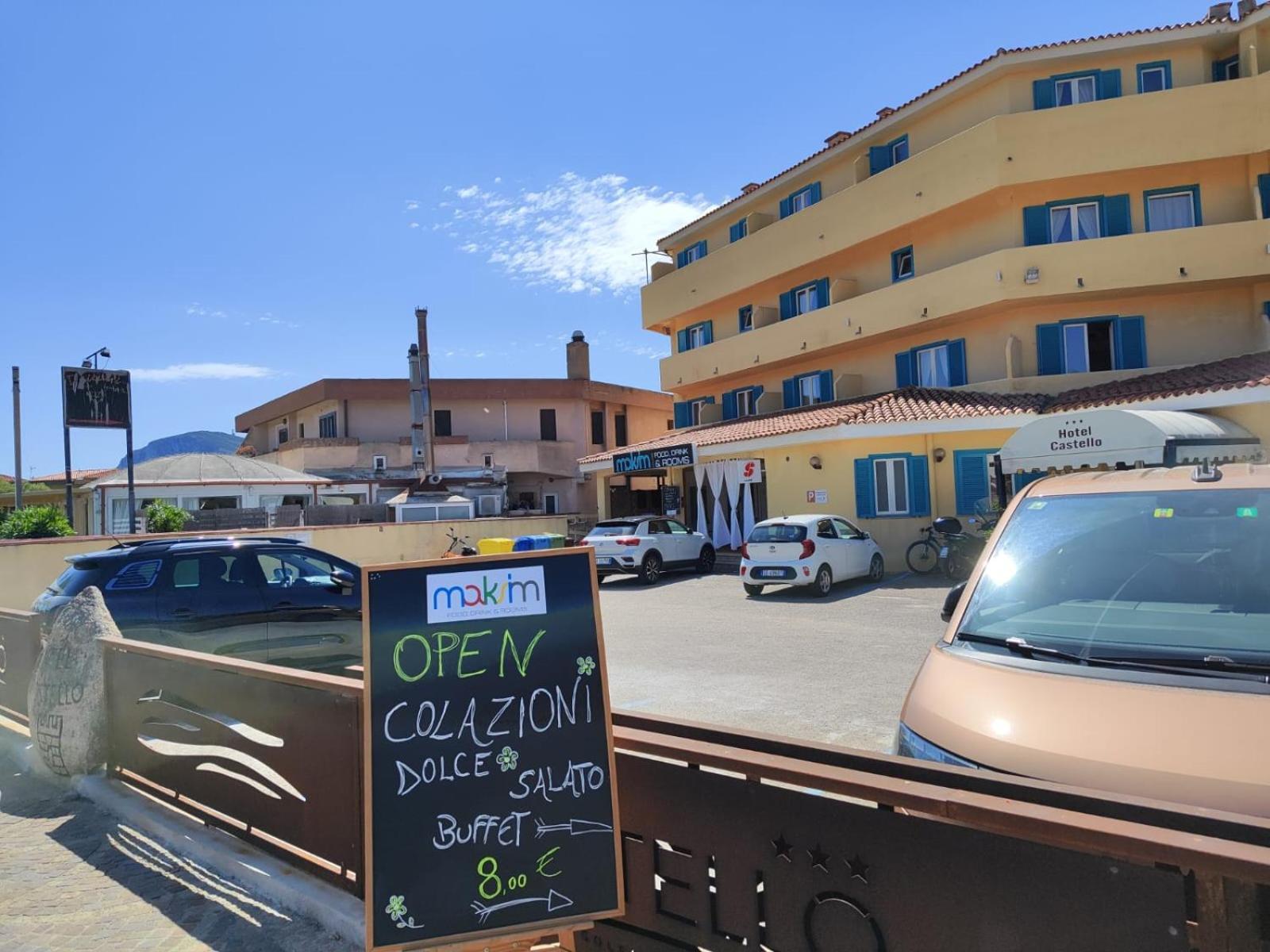 Maksim Food Drink Rooms Golfo Aranci Bagian luar foto